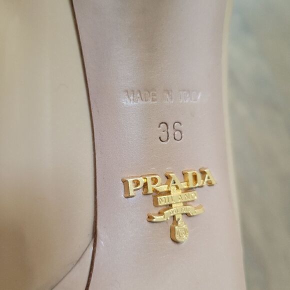 PRADA Nude Pumps 36 - Picture 9 of 11